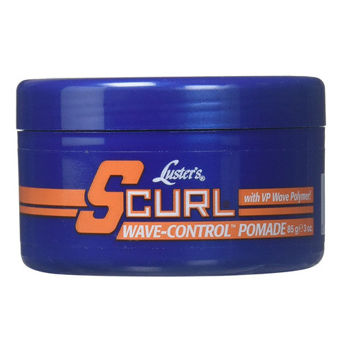 Lusters Scurl Wave Control Hair Pomade For Creating Deep Waves, 3 oz